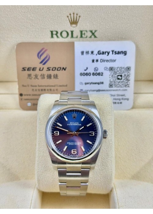 二手 ▶️ Rolex 勞力士  Oyster Perpetual ◀️  116000 - 2018年錶 (36mm)