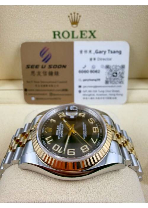 二手  ▶️  Rolex 勞力士 DATEJUST ◀️  116233  (36mm)