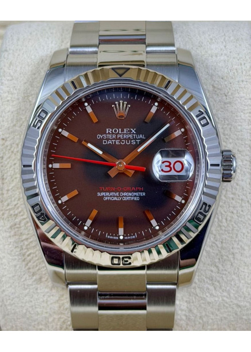 二手 ▶️  Rolex 勞力士 Datejust Turn-O-Graph ◀️  116264   2008年 (36mm)
