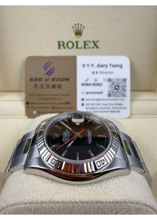 二手 ▶️  Rolex 勞力士 Datejust Turn-O-Graph ◀️  116264   2008年 (36mm)