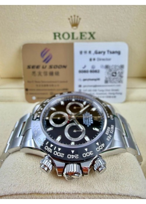 二手 ▶️  Rolex 勞力士 DAYTONA ◀️  116500LN   2022年錶 (40mm) 