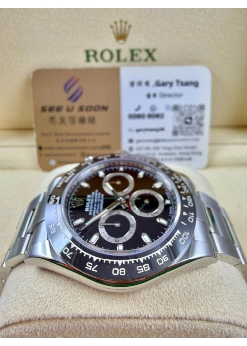 二手 ▶️  Rolex 勞力士 DAYTONA ◀️  116500LN   2022年錶 (40mm) 