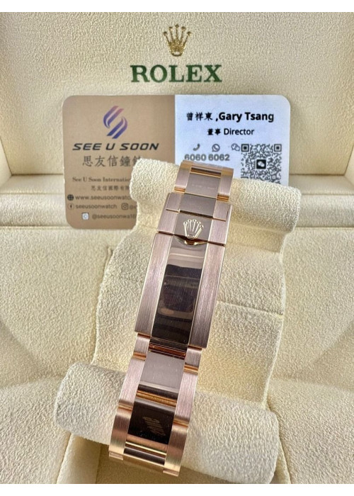 Rolex 勞力士 DAYTONA ◀️  116505 玫瑰金朱古力地通  2015年錶   (40mm)