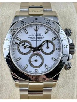 二手 ▶️  Rolex 勞力士  DAYTONA ◀️  116520  白面地通拿 (40mm)