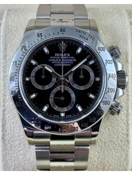 二手 ▶️  Rolex 勞力士   DAYTONA ◀️  116520  黑面地通拿 (40mm)