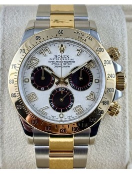 二手 ▶️  Rolex 勞力士 Daytona ◀️  116523  金鋼地通拿  2014年錶 (40mm)