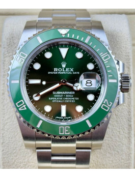 二手  ▶️  Rolex 勞力士 Submariner Date ◀️  116610LV   2019年錶    綠綠 (40mm)