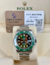 二手 ▶️  Rolex 勞力士 Submariner Date ◀️  116610LV  2013年錶  綠綠 (40mm)
