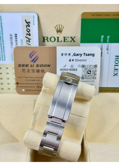 二手  ▶️  Rolex 勞力士 Submariner Date ◀️   116610LV   2018年  綠綠 (40mm)