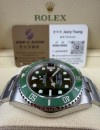 二手 ▶️  Rolex 勞力士 Submariner Date ◀️   116610LV  2015年錶  綠綠 (40mm)