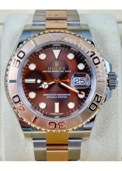 二手  ▶️  Rolex 勞力士 Yacht-Master ◀️   116621 玫瑰金鋼帆船  2019年 (40mm)