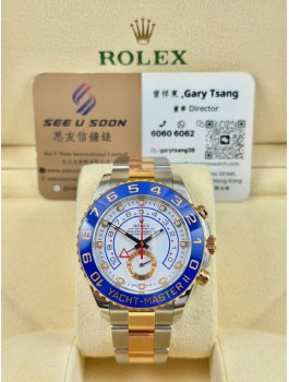 二手 ▶️  Rolex 勞力士 Yacht-Master II ◀️  116681  2014年錶 (44mm)