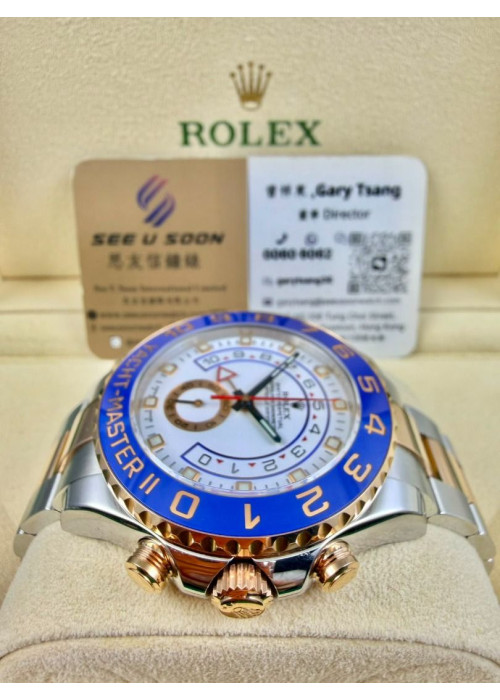 二手 ▶️  Rolex 勞力士 Yacht-Master II ◀️  116681  2014年錶 (44mm)