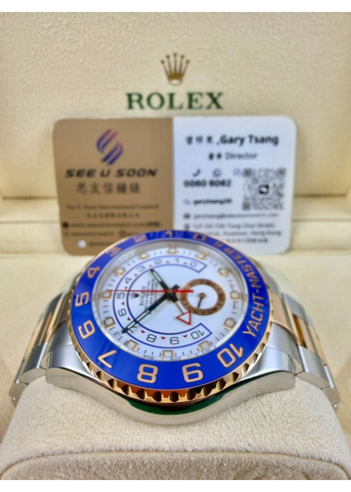 二手 ▶️  Rolex 勞力士 Yacht-Master II ◀️  116681  2014年錶 (44mm)
