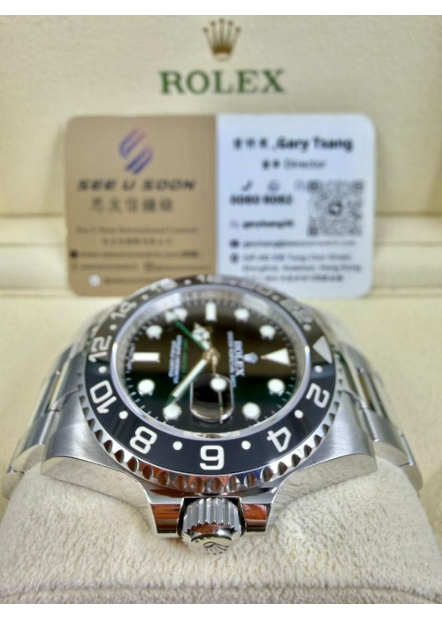 二手  ▶️ Rolex 勞力士  GMT-MASTER II ◀️  116710LN   2018年錶 (40mm)