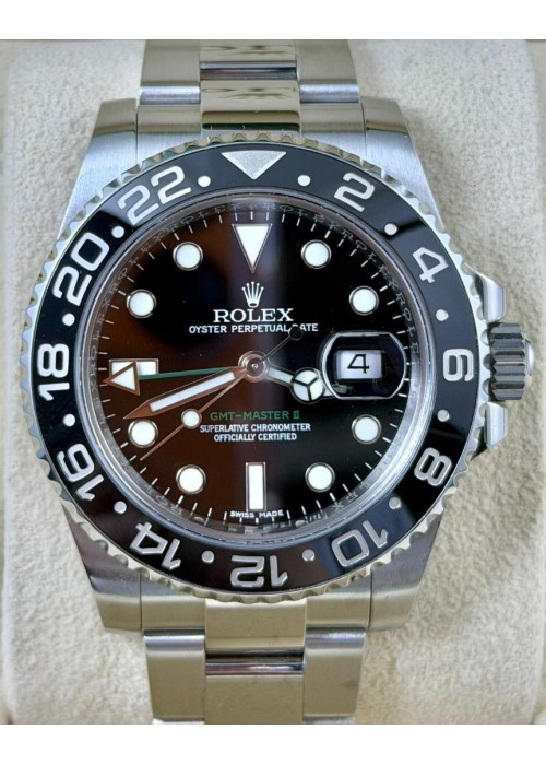 二手  ▶️  Rolex 勞力士  GMT-MASTER II ◀️  116710LN   2010年錶  (40mm)