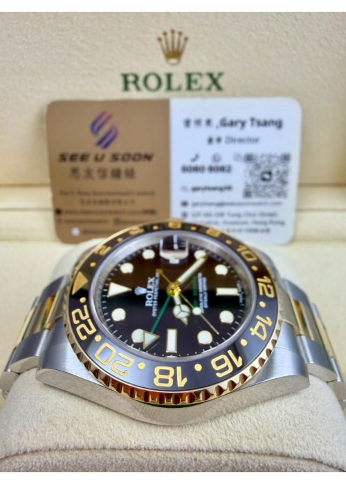 二手 ▶️ Rolex 勞力士  GMT-MASTER II ◀️  116713LN - 2013年錶 (40MM)
