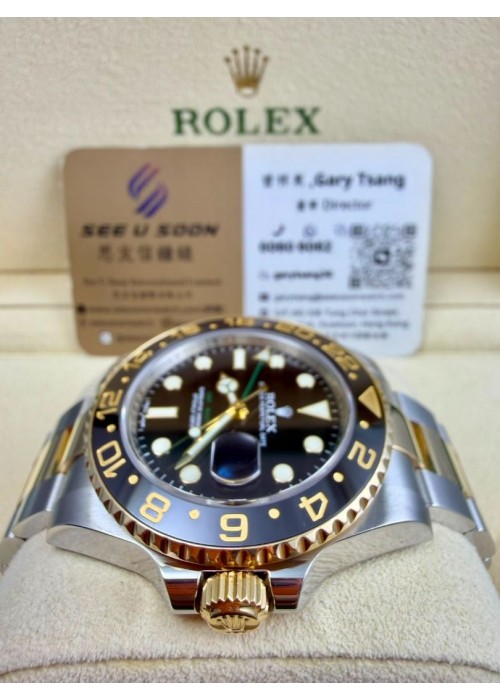 二手 ▶️ Rolex 勞力士  GMT-MASTER II ◀️  116713LN - 2013年錶 (40MM)