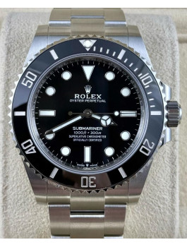 二手 ▶️  Rolex 勞力士 SUBMARINER ◀️  124060  2025年錶 (40mm)