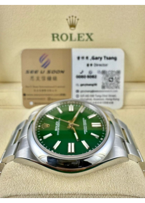 二手  ▶️  Rolex 勞力士  OYSTER PERPETUAL  ◀️  124300 (41mm)