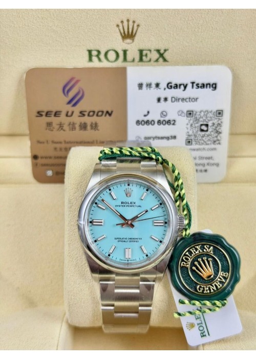全新 100% NEW  ▶️  Rolex 勞力士 Oyster Perpetual  ◀️  126000 - 2024年 (36mm)  