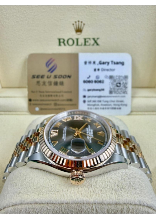 二手   ▶️  ROLEX  勞力士   DATEJUST ◀️   126231   2021年錶 (36mm)