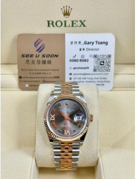 二手   ▶️  ROLEX  勞力士   DATEJUST ◀️   126231   2021年錶 (36mm)
