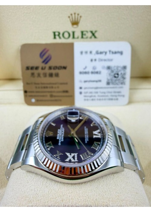 二手 ▶️ Rolex 勞力士  DATEJUST ◀️  126234  2021年錶 (36mm)