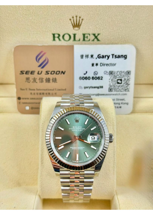 二手   ▶️  Rolex 勞力士  Datejust ◀️  126334   2026年錶  (41mm)