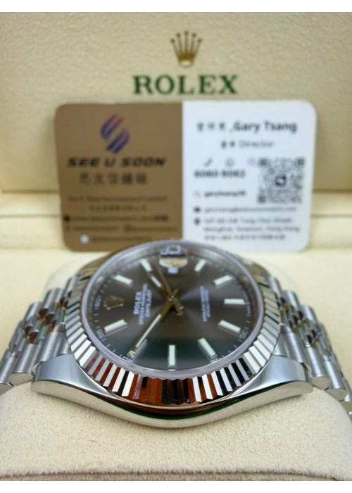二手  ▶️  Rolex 勞力士  DateJust ◀️  126334   2021年錶  (41mm)
