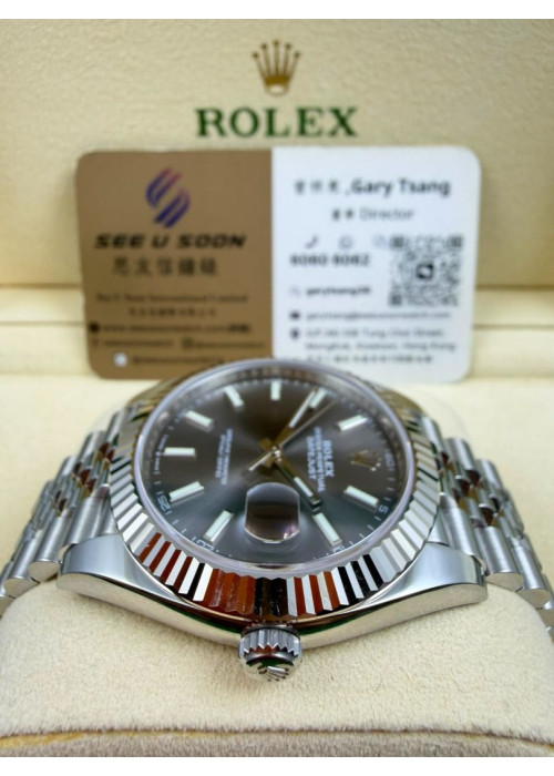 二手  ▶️  Rolex 勞力士  DateJust ◀️  126334   2021年錶  (41mm)