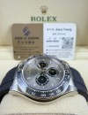二手 ▶️ Rolex 勞力士  DAYTONA ◀️  126519LN  白金膠帶地通拿  2025年錶  (40mm) 
