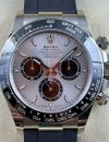 二手 ▶️ Rolex 勞力士  DAYTONA ◀️  126519LN  白金膠帶地通拿  2025年錶  (40mm) 