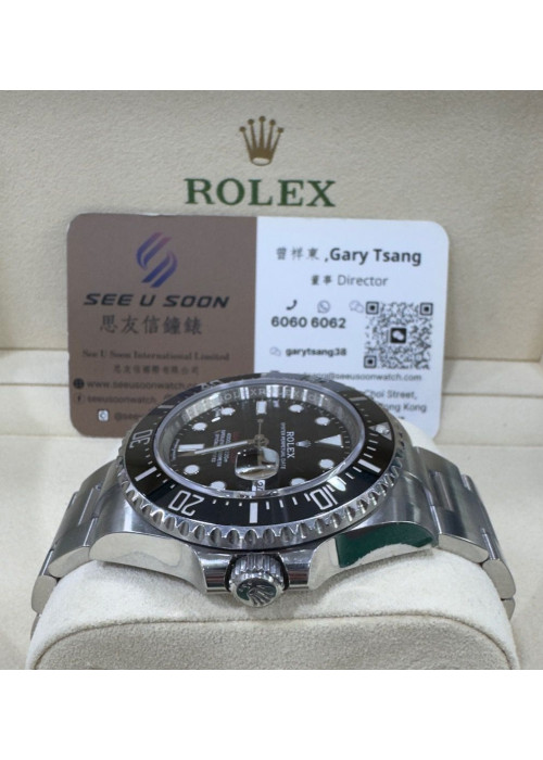 二手  ▶️ Rolex 勞力士  SEA-DWELLER ◀️  126600  2018年 (43mm)
