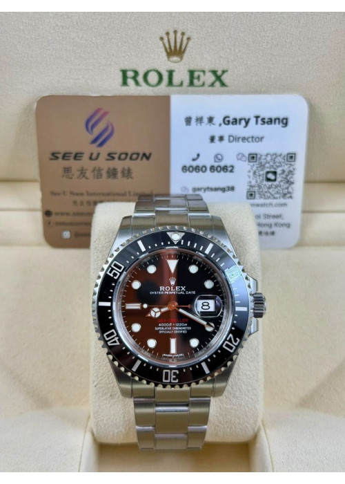 二手  ▶️   Rolex 勞力士  SEA-DWELLER ◀️  126600   2018年錶 (43mm) 