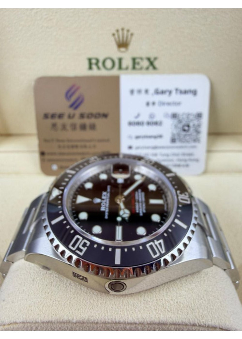 二手  ▶️  Rolex 勞力士  SEA-DWELLER ◀️  126600  2018年錶 (43mm)  