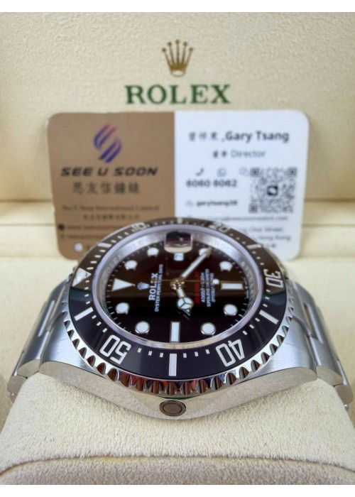 二手  ▶️  Rolex 勞力士  SEA-DWELLER ◀️  126600  2025年錶 (43mm)