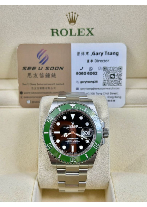 二手 ▶️  Rolex 勞力士 Submariner Date ◀️  綠黑 126610LV  2025年錶 (41mm)