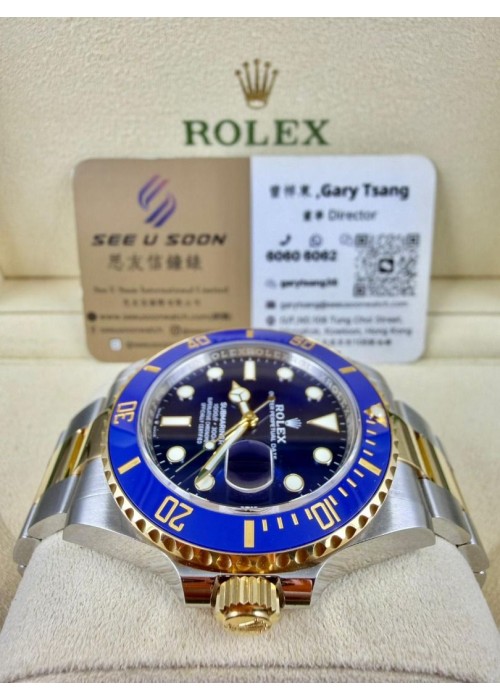［ 99%新 ］二手 ▶️ Rolex 勞力士 Submariner Date ◀️  126613LB - 2026年6月錶 (41mm)