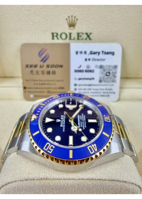 ［ 99%新 ］二手 ▶️ Rolex 勞力士 Submariner Date ◀️  126613LB - 2026年6月錶 (41mm)