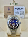 全新 100% NEW ▶️  Rolex 勞力士 Deepsea BLUE ◀️  126660 Blue  2019年錶 (44mm)