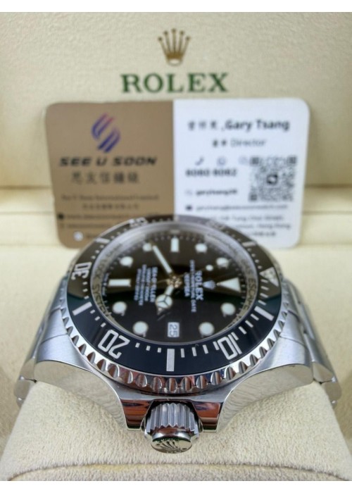 二手 ▶️  Rolex 勞力士 DEEP SEA   ◀️  126660  2019年 (44mm)