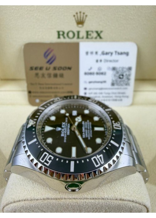 二手 ▶️  Rolex 勞力士 DEEP SEA   ◀️  126660  2019年 (44mm)