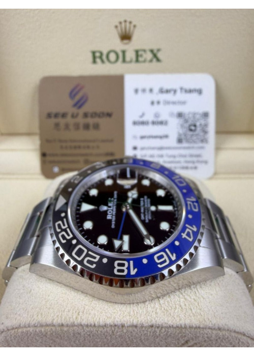 二手▶️ Rolex 勞力士 GMT-MASTER II ◀️  126710BLNR   2022年 (40mm) 
