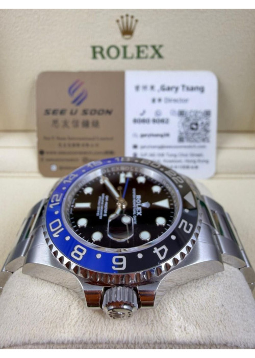 二手▶️ Rolex 勞力士 GMT-MASTER II ◀️  126710BLNR   2022年 (40mm) 