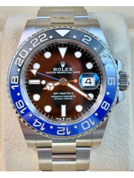 二手   ▶️  Rolex 勞力士  GMT-MASTER II ◀️  126710BLNR   2023年錶 (40mm)