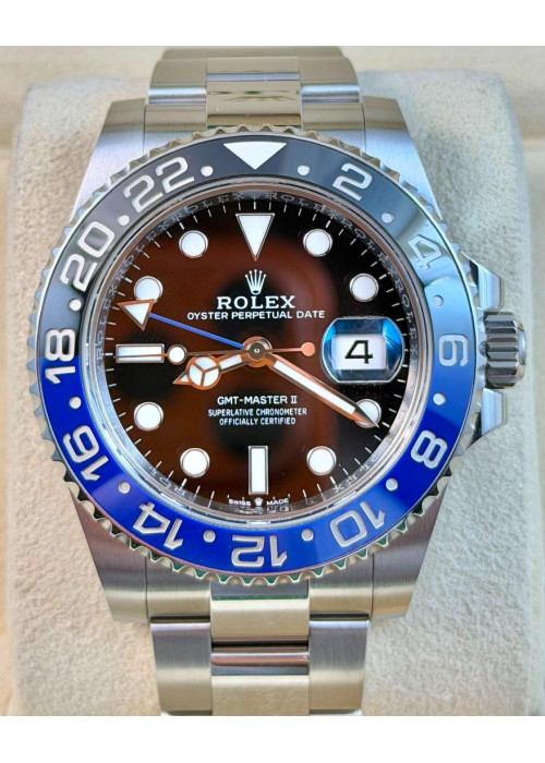 二手   ▶️  Rolex 勞力士  GMT-MASTER II ◀️  126710BLNR   2023年錶 (40mm)