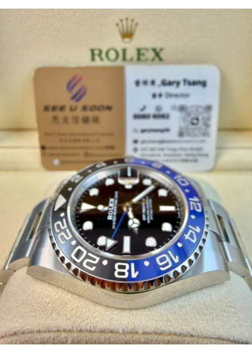 二手   ▶️  Rolex 勞力士  GMT-MASTER II ◀️  126710BLNR   2023年錶 (40mm)