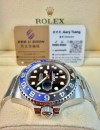 二手   ▶️  Rolex 勞力士  GMT-MASTER II ◀️  126710BLNR   2023年錶 (40mm)