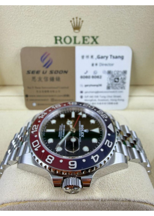 二手   ▶️  Rolex 勞力士 GMT-MASTER II ◀️  126710BLRO   2020年 (40mm)